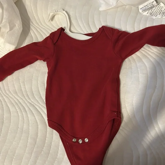 2 piece red plaid Christmas dress set - Picture 10 of 11